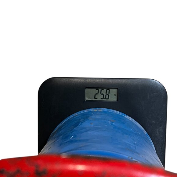 Antique Walter A Wood Tractor Seat On Milk Jug Cast Iron Painted Handmade Decor - Picture 14 of 15